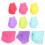 6Pcs Silicone Owl Shape Cup Markers Assorted Colors Glass Identifier 5
