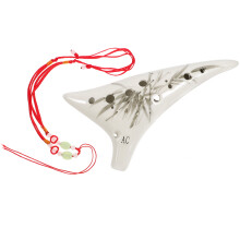 Profesjonalna Ocarina Ceramiczna 12-Otworowa Kolorowa Instrument