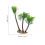Green Plastic Artificial Coconut Tree for Home Fish Tank Decor 3
