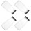 4 Pezzi Contenitori Per Latte In Con Coperchio 200 Ml 5