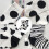 3 Pairs Katoenen Middellang Zebra Ontwerp 9