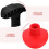2Pcs Small Plunger With Ergonomic Handle For Kitchen And Bathroom Sink 8