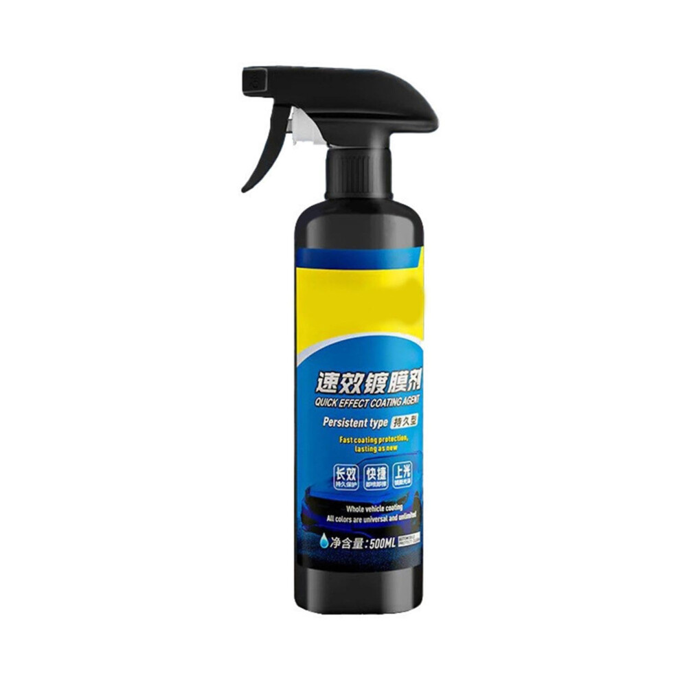 500Ml Car Coating Spray For Waterless Fast Wash, Scratch And Longlasting Hydrophobic Shine 9365049483100
