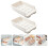2St Stevige Keramische Koelkast Eierorganizer Met Lade 6