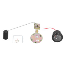 LED Indicator 4 Vehicle Fuel Monitoring Systems, Pointer Fuel Level Gauge w/ Sensor Floating Technology & IP67 Rating Universal Design 4 Boat Yacht