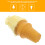 Yellow Simulation Ice Cream Model Plastic Photo Prop Decor 7