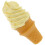 Yellow Simulation Ice Cream Model Plastic Photo Prop Decor 11