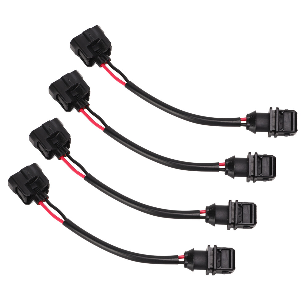 Stable Characteristics Fuel Injector Connector Installation Set, Easy To Install Aftermarket Injectors Conversion Harness | Quality Product | Durable 9139052780699