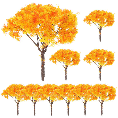10 Unidades Mini Árvore Decoração Artificial De
