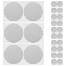 20 folhas adesivas redondas para diy, , prêmios e de gênero