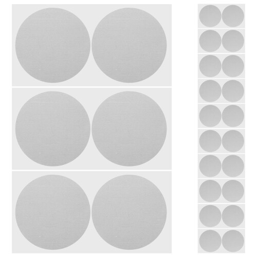 20 folhas adesivas redondas para diy, , prêmios e de gênero