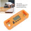 Digital Inclinometer for Engineering Applications, Backlight ABS Plastic Angle Finder with Data Hold Function, Magnetic Base Digital Protractor Level 4