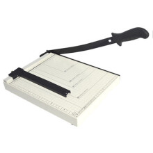 Paper Guillotine Cutter A3 A4 Heavy Duty 12 Inch Steel Blade with Safety Lock for Office School