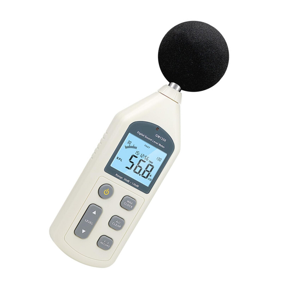 Gm1356 Digital Sound Levels Meter 30130 Db Range, Backlit Screen, Usb Interface, Decibel Meter For Noise Measurement 9365049483940