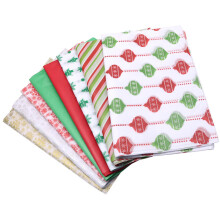 50 Unidades Papel De Série Natal Para Embalagem Presente