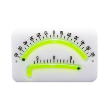 Marine Grade Bubble Inclinometer With Night Light Tilt Gauge 153mm Green Water Accurate Readings