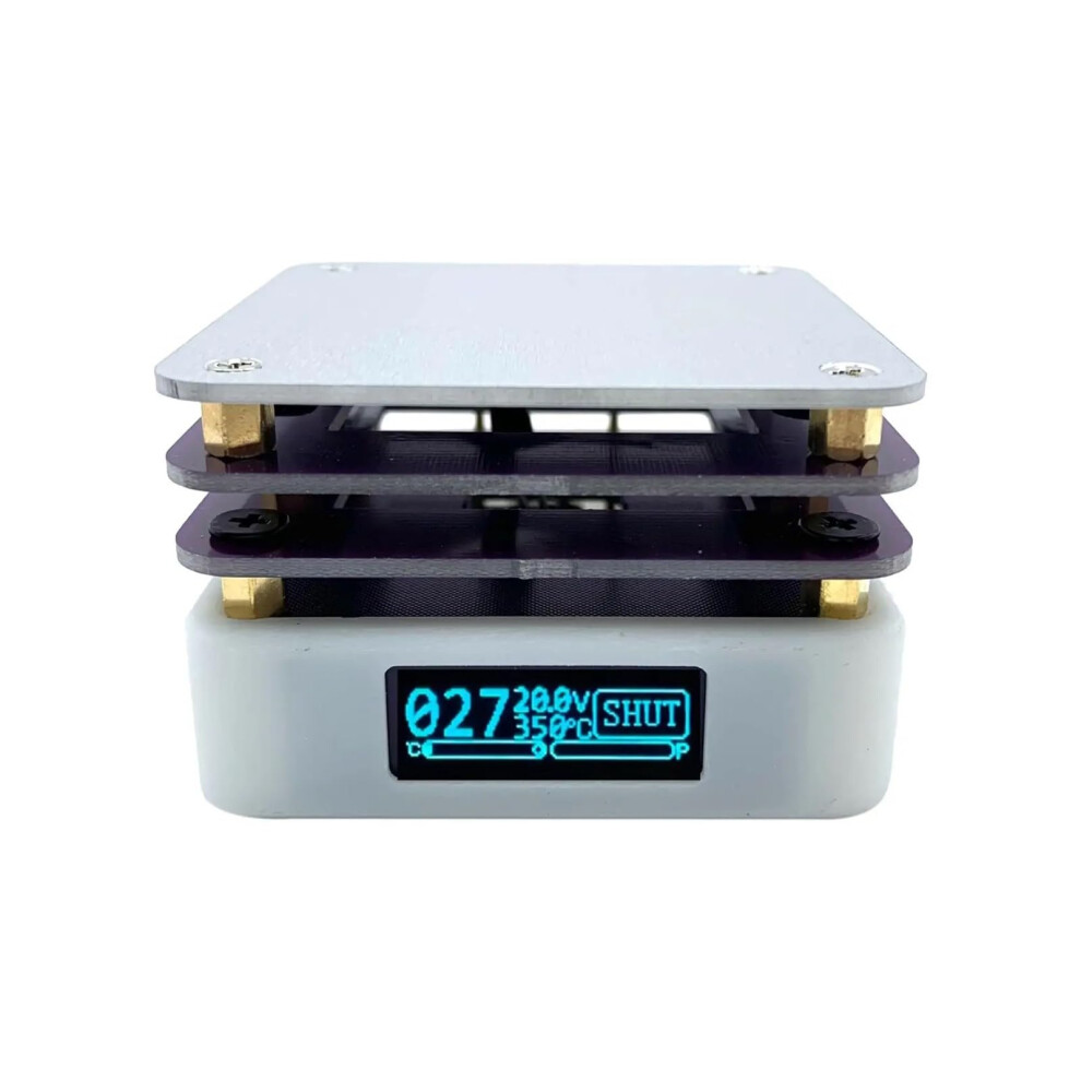 Electric Hot Plate Soldering Preheating Station 65W Portable Lcd Display Pcb Board Welder 9365049484091