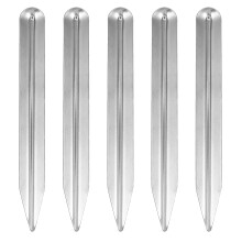 5Stk Kleine Laborspatel Aus Metall, Ergonomisch, Korrosionsbeständig