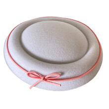 Chapeaux vintage pour cocktails, thés, chapeaux à-poudre blanche