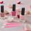 50Pièces Kit Ongles Rosé Poussoir Cuticule Râpe Pose 7