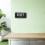 2Pcs Black Acrylic Vertical Exit Sign with Self Adhesive for Business 5