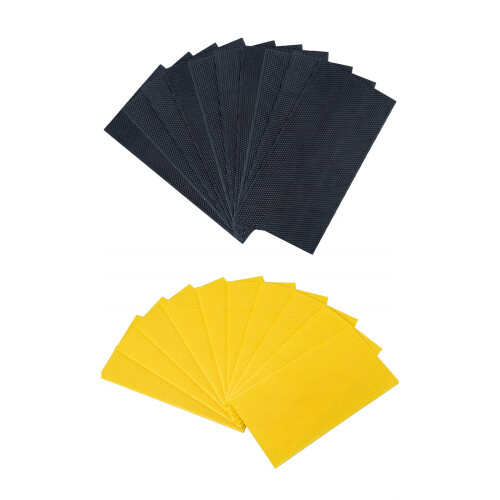 Pack of 10 Lightweight Plastic Substructure Sheets Easy-Yellow 1
