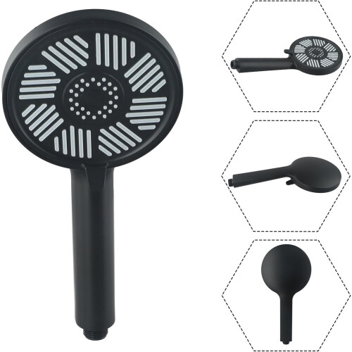 Multifunctional Shower Head With Pressurized Water Flow And Three Speed Modes 1