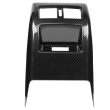 Accesorios para coche de fibra de carbono ABS Cubiertas de ventilación para salidas de aire acondicionado Fácil instalación Resistente a los