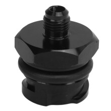 Protezione motore professionale, tappo olio coperchio valvole lavorato a CNC con O-ring in silicone, lega di alluminio ricavata dal pieno per