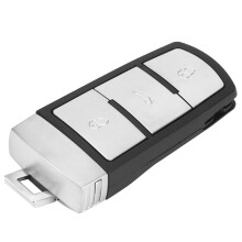 Chiave telecomando intelligente per veicoli Volkswagen, telecomando per auto a 4 pulsanti con elettronica pre-testata, telecomando per accesso senza