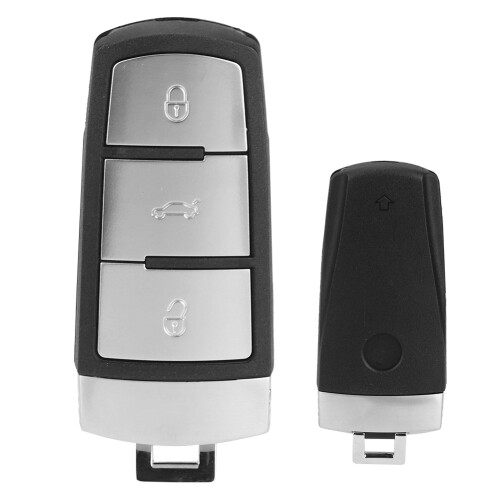 Télécommande intelligente pour véhicules Volkswagen, télécommande de remplacement à 4 boutons avec électronique pré-testée, commande 2