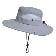 Chapeau d'alpinisme chapeau de cowboy en plein air chapeau-gris