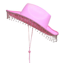 Chapeau occidental dame Cosplay chapeau rouleau bords-Style 21