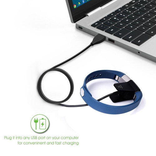 Φορτιστής για Fitbit Charge2, καλώδιο φόρτισης USB με έξυπνη προστασία τσιπ που 2