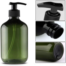 Emballages pour soins corporels à faire soi-même, contenants de protection UV de 500 ml, pompes à lotion rechargeables pour flacons en plastique