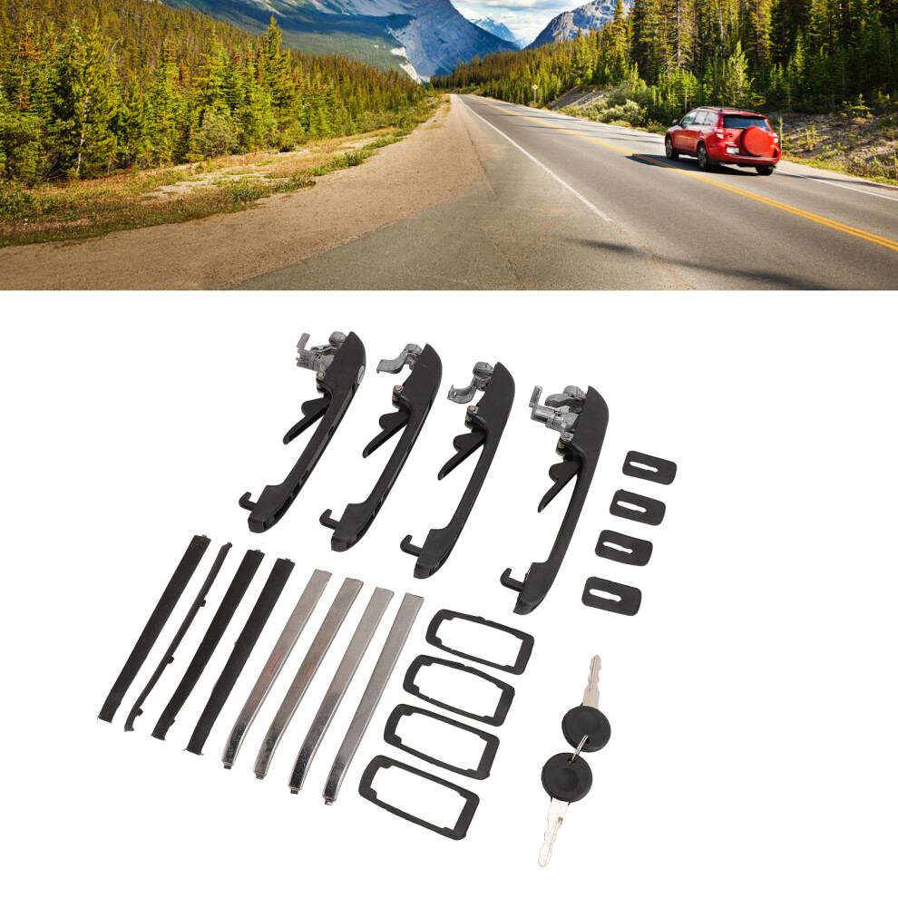 Car Outside Door Handle Set 191837205A | Easy Replacement, Keys Included 8741366734964