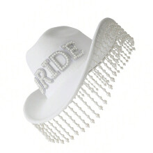 Chapeau de jazz Ă franges pour fĂŞte de mariage, chapeau de-1