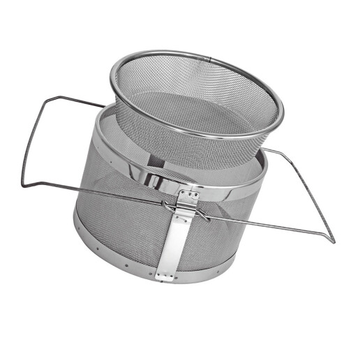 Heavy Duty Honeys Filter Double Layer Stainless Steel Strainer