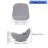 Ventilated Crowded Spume Pillow Offering Hip and Back-S 4