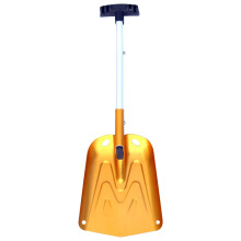 Snow Shovel Detachable Bright Gold Color Car Snow Shovel with Skidproof Handle