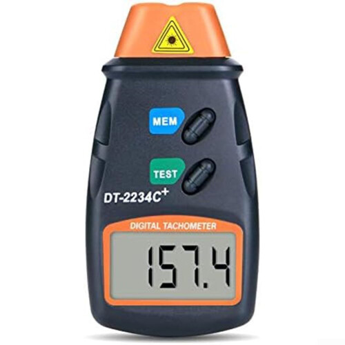 Digital Tachometer DT2234 Cmini Tachometer Noncontact Speedometer