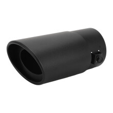Terminale di scarico con silenziatore, design elegante, montaggio universale, tubo in acciaio inossidabile cromato, modifica per auto, elevata