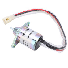 Válvula solenoide de 12 V para cierre de combustible. Reemplazo directo. Alta fiabilidad. Fácil instalación. Compatible con motores John Deere,