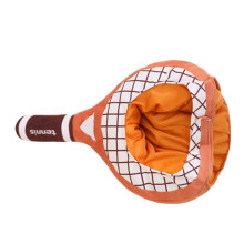 Chapeau drôle de noël en forme de raquette de Tennis en-Kaki
