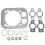 Μεταλλική φλάντζα εξάτμισης Kit4Garden Equipment Engine, Εξασφαλίζει τέλεια στεγανοποίηση, 2