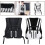 Microfiber Chest Pack Vest For Active Men, Reflective Design, Adjustable Weight, White 2