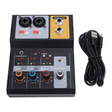 Professionelle Mixer Sound Board Konsole 2 Kanäle