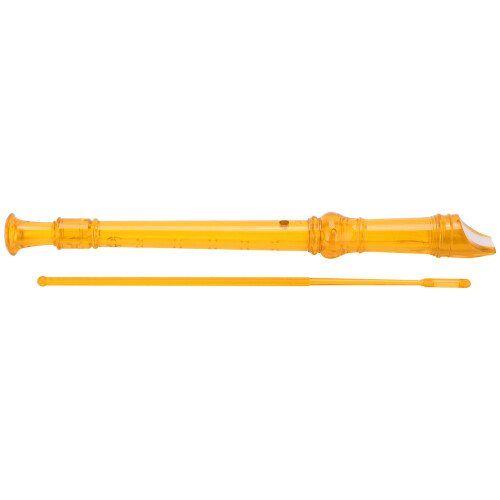 8-Loch-Klarinette ABS Transparent mit 1