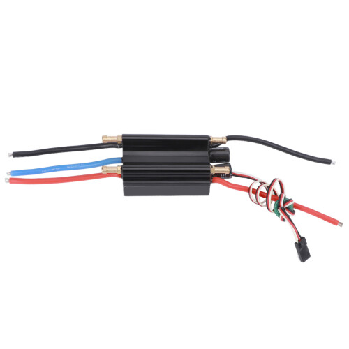 Αποδοτικό ESC σκάφους RC, ESC σκάφους 60A με μεταλλικό κέλυφος για απαράμιλλη 2