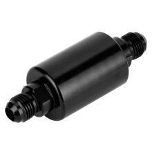 Scagaire Breosla Inlíne Cóimhiotal Alúmanaim Billet T6061 le Críoch Anodized Ardtoirte Comhoiriúnach Suas le 1000Hp Sreafaí 130GPH Scagairí